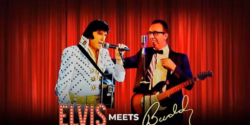 Elvis Meets Buddy - The Blue Orange Theatre