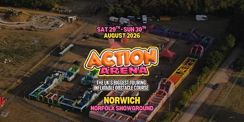 Action Arena Norwich \u2022 UK'S LARGEST Inflatable Obstacle Course
