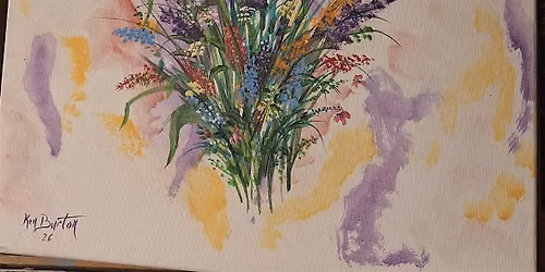 Painting Flowers with Kenneth Burton
