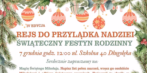 \ud83c\udf84\u2693 \u015awi\u0105teczny Rejs do Przyl\u0105dka Nadziei \u2013 edycja IV \u2693\ud83c\udf84