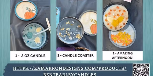 Bent Barley - May Candle Making