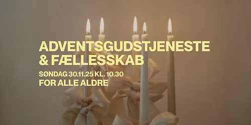 Adventsgudstjeneste i Citykirken