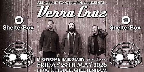 AUDIO JUNK FOOD PRESENTS: Verra Cruz \/\/ BIGNOPE \/\/ Hard Stairs \/\/ Saint Senara