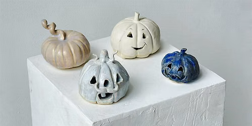 Pumpkin Ceramics Class - Spooky Season Beginner Pottery Workshop