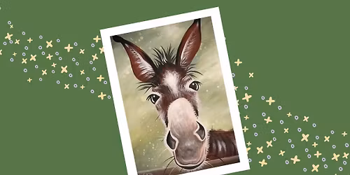Grown Up Paint Along - Donkey