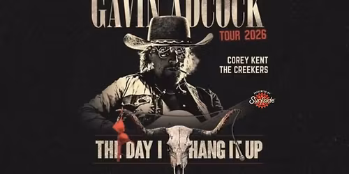 Gavin Adcock: The Day I Hang It Up Tour 