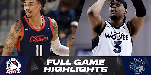 Iowa Wolves at San Diego Clippers