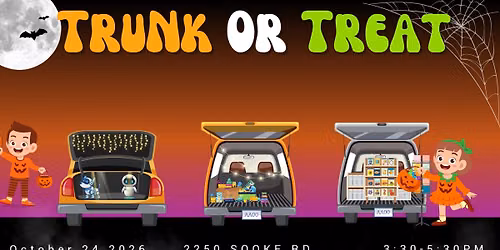 \ud83c\udf83 TRUNK OR TREAT - Free Community Event | Oct 24