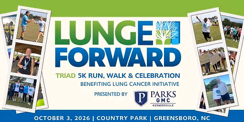 Triad LUNGe Forward 5K Run, Walk & Celebration