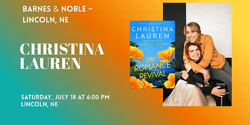 Christina Lauren celebrates THE ROMANCE REVIVAL at B&N-Lincoln, NE!