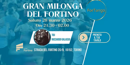 Gran Milonga Del Fortino, Tdj Riccardo Galasso