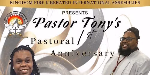 Pastor Tony\u2019s 1st Pastoral Anniversary 