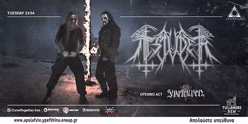 Tsjuder (Norway) + opening act: Svartulven - live at Black Temple