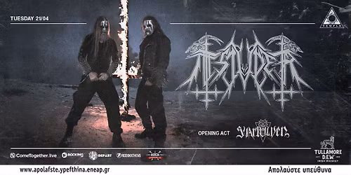 Tsjuder (Norway) + opening act: Svartulven - live at Black Temple