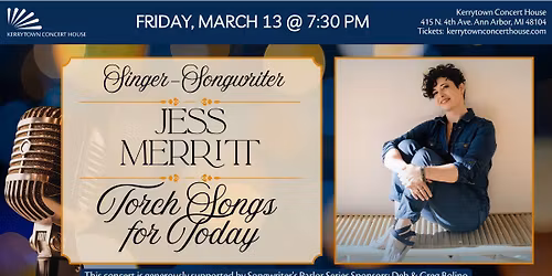 Singer-Songwriter Jess Merritt Torch Songs for Today