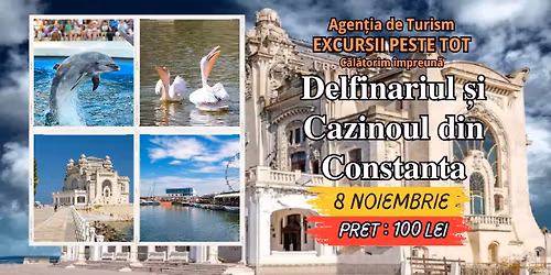 \ud83d\udc2c\ud83c\udf1e Delfinariul s\u0326i Cazinoul din Constanta \ud83c\udfd6\ufe0f