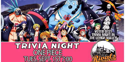 Trivia: One Piece