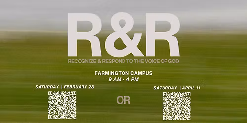 R&R | Recognize & Respond to the Voice of God