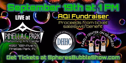 Spheres Bubble Show - ORBS - Pinellas Park, FL