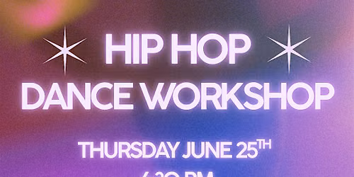 Hip Hop Dance Workshop with Toni