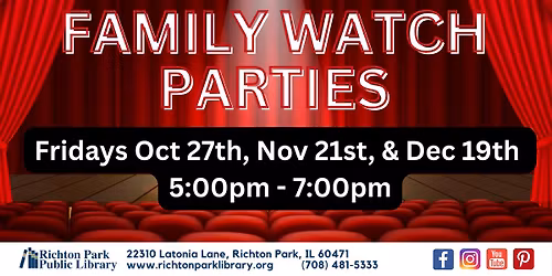 Family Watch Party Nights