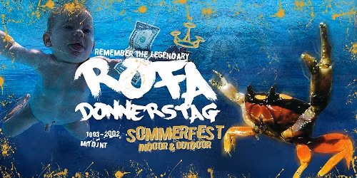Remember the ROFA Donnerstag 1993 - 2002 Sommerfest feat. DJ NT  | ROCKFABRIK Augsburg