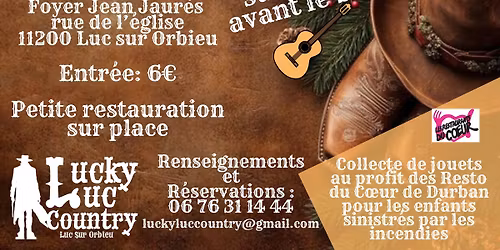 Bal de No\u00ebl des Lucky Luc Country 2025
