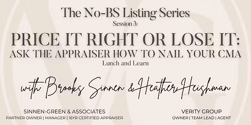 The No-BS Listing Lunch & Learn Series