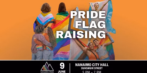 Nanaimo Pride Flag Raising