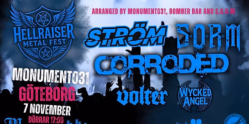 HELLRAISER METAL FEST - MONUMENT 7\/11