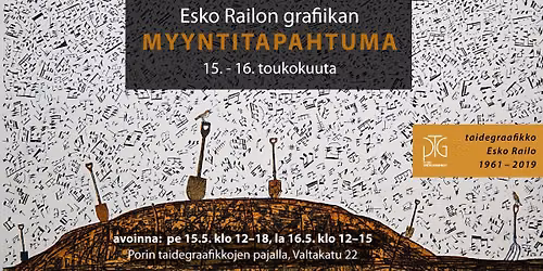 Esko Railon grafiikan myyntitapahtuma