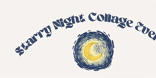 Starry Night Collage Evening