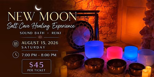New Moon Salt Cave Healing Experience