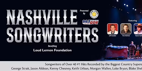 Nashville Songwriters at Durham Performing Arts Center
