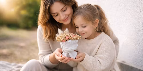 Mamos ir vaiko k\u016brybos vakaras su mineralin\u0117s dervos edukcija. Pamin\u0117kime Mamos dien\u0105!