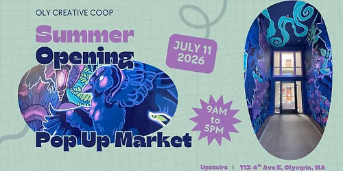 Opening Summer Pop Up Market