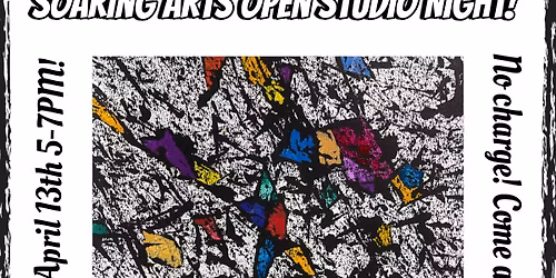 Open Studio Night-Creating Abstract Art with Marbels, Inks and Watercolors! 