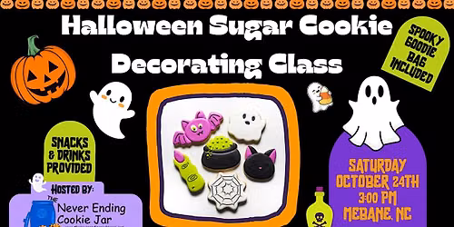 Halloween Sugar Cookie Decorating Class