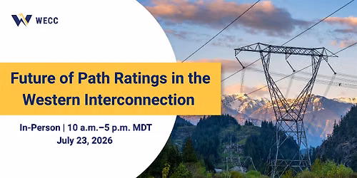 Future of Path Ratings in the Western Interconnection