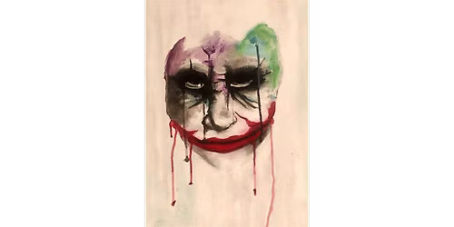Creepy Clown - Paint and Sip in Orlando | Classpop!\u2122