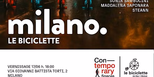 "COLLETTIVA LE BICICLETTE\u201d X edition - Inaugurazione