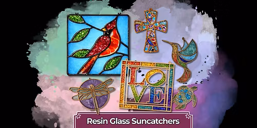 Resin Glass Suncatchers Project Workshop