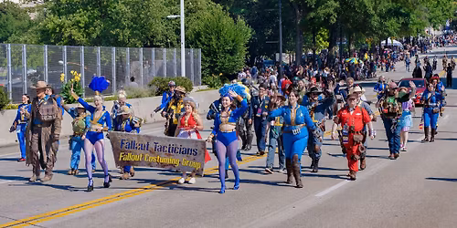 Fallout Tacticians and Friends at the 2026 DragonCon Parade!
