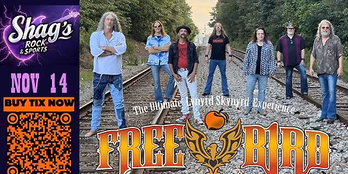Freebird Lynyrd Skynyrd Tribute LIVE @ Shag's - Huntsville, AL!