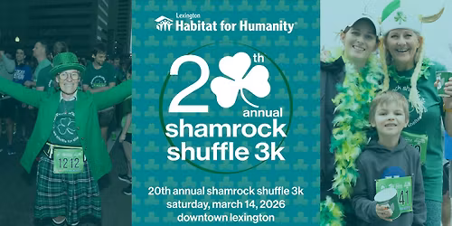 20th Annual Shamrock Shuffle 3k