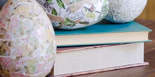 Decoupage Eggs for Easter