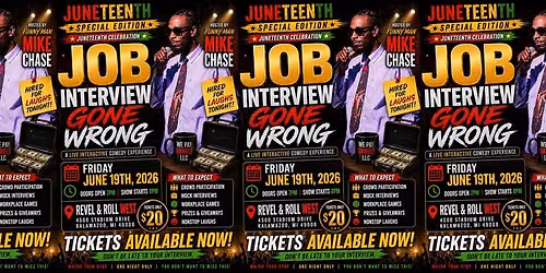 Job Interview Gone Wrong - Juneteenth Comedy Show 