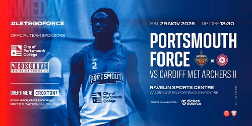 Portsmouth Force vs Cardiff Met Archers II