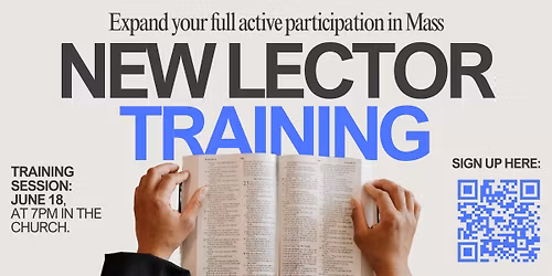 New Lector Training