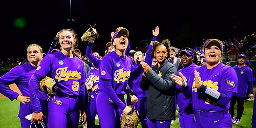 LSU Tigers at Tennessee Lady Vols Softball at Sherri Parker Lee Stadium